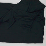 Dark Green Rib Knit Fabric - 84" x 120"