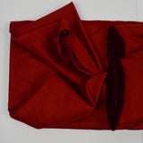 Brick Red Faux Suede Fabric - 59" x 114"