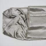 Silver-Gray Nubby Flowy Woven Fabric - 58" x 106"