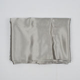Silver-Gray Nubby Flowy Woven Fabric - 58" x 106"