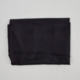 Black Satiny Woven Fabric - 62" x 88"
