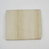 Beige + White Speckle Print Woven Upholstery Fabric - 57" x 102"
