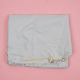 Light Gray Brushed Surface Soft Woven Fabric - 60" x 100"