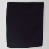 Black Silk Crepe Woven Fabric - 51" x 92"