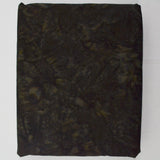 Gray, Brown + Green Marbled Batik Quilting Weight Woven Fabric - 44" x 264"