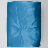 Blue Heavy Crepe Back Satin Woven Fabric - 60" x 172"