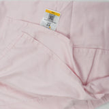Light Pink Cotton Sateen Woven Fabric Sheet - 80" x 94"