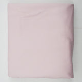 Light Pink Cotton Sateen Woven Fabric Sheet - 80" x 94"