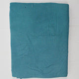Teal + White Ombré Polyester Knit Fabric - 52" x 92"