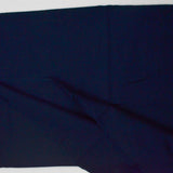 Navy Blue Brushed Surface Woven Fabric - 27" x 98"