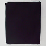 Black Soft Bottom Weight Woven Fabric - 60" x 76"