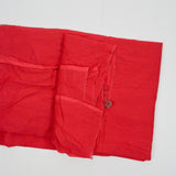 Red Lightweight Voile Woven Fabric - 56" x 64"