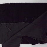 Dark Corduroy Woven Fabric - 37" x 112"