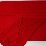 Red Stretchy Synthetic Knit Fabric - 56" x 110"