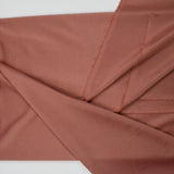 Shiny Dusty Rose Polyester Double Knit Fabric - 60" x 92"