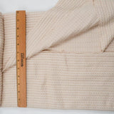 Off-White Cable Knit Sweater Fabric - 58" x 66"