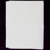 White on White Print Quilting Weight Woven Fabric - 44" x 72"
