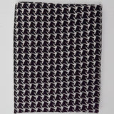 Black + White Flying Bird Print Lightweight Drapey Woven Fabric - 56" x 112"