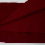 Brick Red Ribbed Chenille Woven Fabric - 44" x 70" - Some Stains