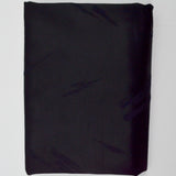 Black Abstract Damask Thick Satiny Woven Fabric - 54" x 74"