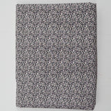 Black, White + Gray Speckle Print Crisp Shirt Weight Woven Fabric - 58" x 102"