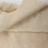 Beige Faux Shearling Fabric - 20" x 56"