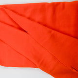Orange Fleece Fabric - 41" x 72"