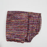 Multicolor Squiggly Stripe Sheer Knit Fabric - 62" x 110"