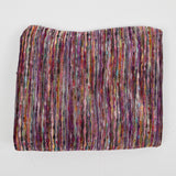 Multicolor Squiggly Stripe Sheer Knit Fabric - 62" x 110"