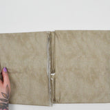 Greenish-Beige Tiny Dot Print Quilting Weight Woven Fabric - 44" x 74"