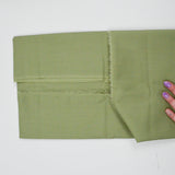 Olive Green Synthetic Woven Fabric - 20" x 108"