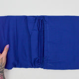 Royal Blue Lightweight Woven Fabric - 43" x 156"