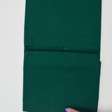 Dark Green Polyester Blend Basic Woven Fabric - 44" x 94"