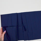Navy Blue Woven Fabric - 44" x 82"