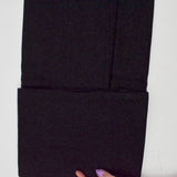Charcoal Gray Heather Wool Woven Suiting Fabric - 47" x 62"