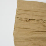 Brown Drapey Crepe Woven Fabric - 44" x 84"