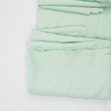Light Mint Green Polyester Twill Woven Fabric - 60" x 144"