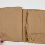 Brown Twill Woven Fabric - 44" x 106"