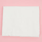 White Lightweight Woven Fabric - 58" x 108"