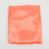 Bright Orange Satiny Woven Fabric - 44" x 176"