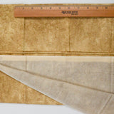 Beige Print Quilting Weight Woven Fabric - 44" x 76"