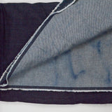 Dark Wash Denim Twill Woven Fabric - 60" x 200"