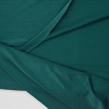 Dark Green Spandex Stretch Knit Fabric - 56" x 62"