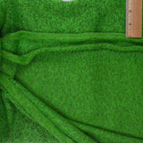 Green Heather Sweater Knit Fabric - 62" x 136"