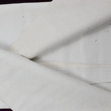 White Blackout Curtain Fabric - 54" x 56"