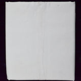 White Blackout Curtain Fabric - 54" x 56"