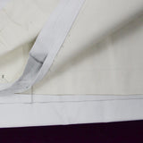 White Blackout Curtain Fabric  - 57" x 60"