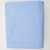 Light Blue Fleecy Flannel Woven Fabric - 42" x 140" + Extra