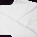 White Grid Weave Fabric Curtain - 68" x 68"