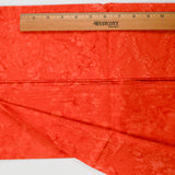 Orange Marble Batik Quilting Weight Woven Fabric - 44" x 74"